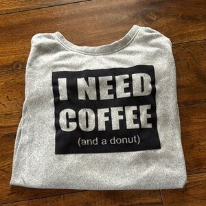 Gray Graphic Sweatshirt